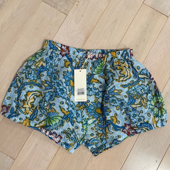 Suzie Kondi BATIK Paradeisos cotton floral HERA bloomers shorts